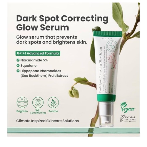 AXIS-Y Dark Spot Correcting Glow Serum, 50ml / 1.69 fl. oz. 5% Niacinamide 2027 - Picture 2 of 14