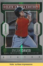 2014 Elite Extra Edition Status Emerald Die-Cut 24/25 Dylan Davis #54 READ j6a