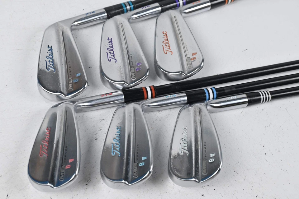 Titleist 712 MB Irons / 5-PW / Stiff Flex Dynamic Gold S400 Shafts - Image 2 of 4