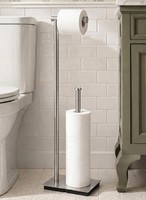 Toilettenpapierhalter Stehend Edelstahl SUS304 Freistehend FüR Badezimmer