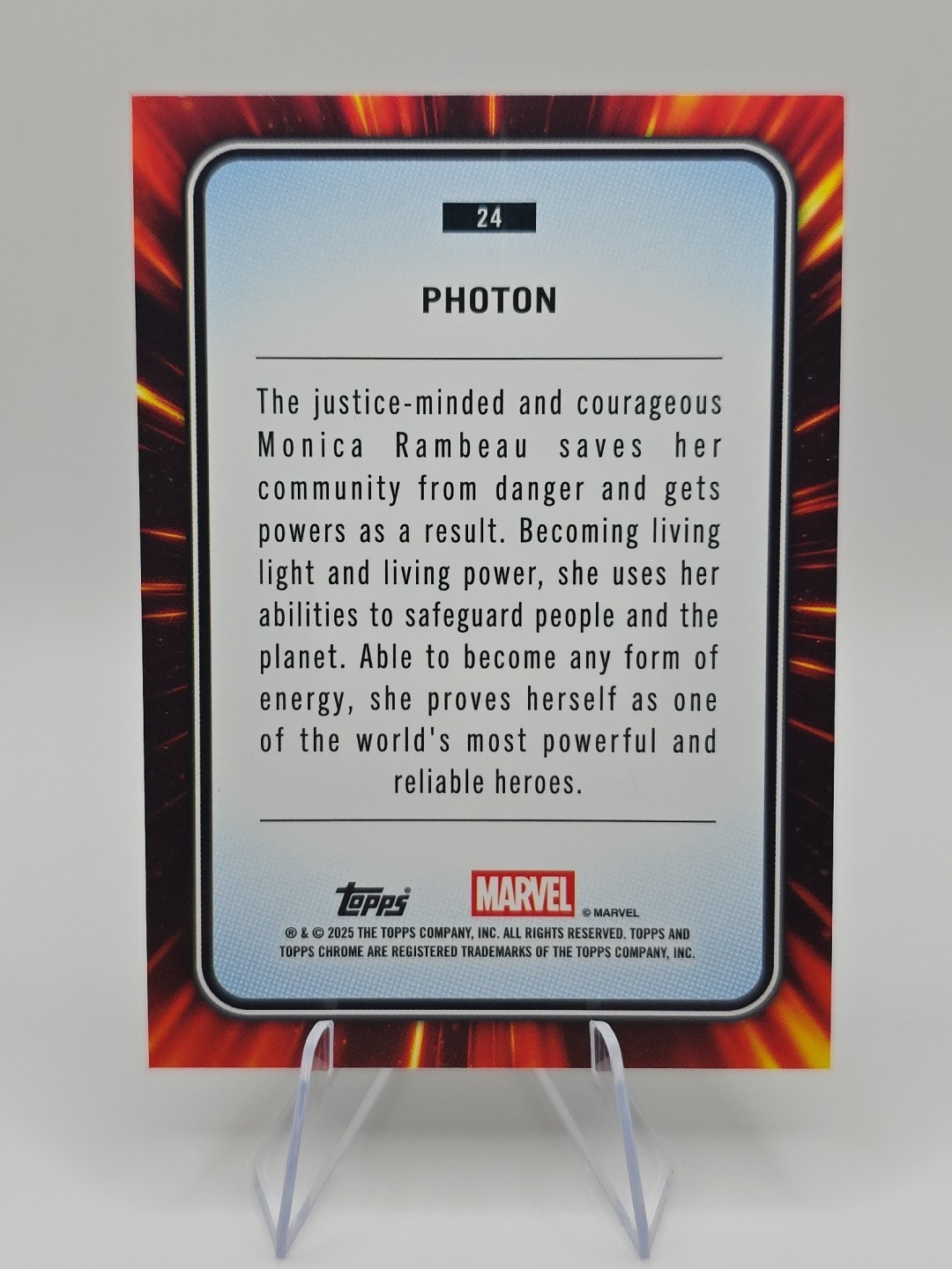 2025 Topps Chrome Marvel Photon 308/399