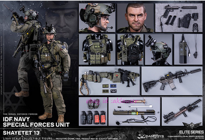 1/6 IDF Navy - Shayetet 13（78104）7188 DAMTOYS 78104 1/6 IDF Navy Special Forces Unit Shayetet 13 Action