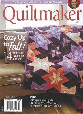 Quiltmaker Magazine ~ Fall 2024 - 14 projects - NEW