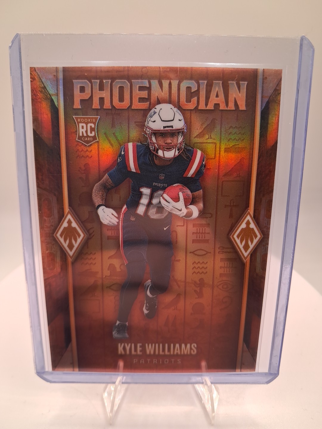 Kyle Williams 2025 Panini Phoenix SP RC Case Hit Phoenician #25 Patriots