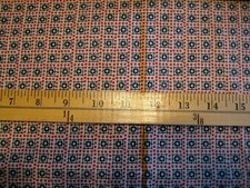 4 yards quilter fabric cotton 4th July Holiday tiny blue red star country