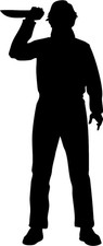 Michael Myers full body VINYL DECAL Halloween Carpenter Horror movie
