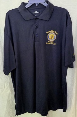 New Vansport 2X Ocean City NJ American Legion Post 524 Embroidered Polo Shirt
