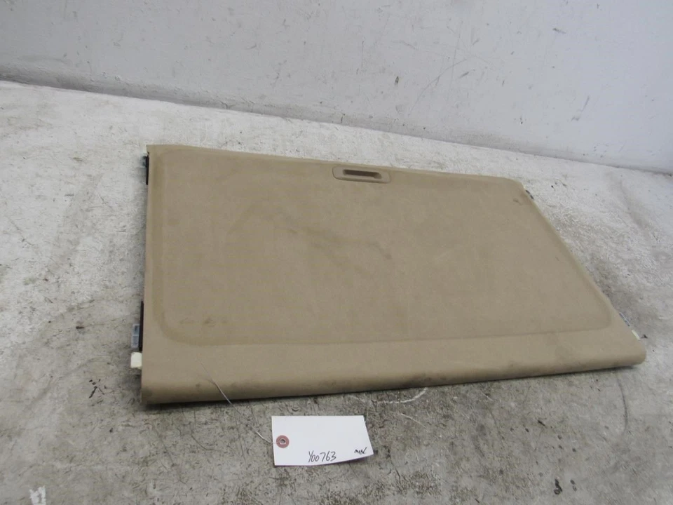 2011 2016 Hyundai Equus sun shade sunroof moon roof slider visor cover trim TAN Foto 2 de 4