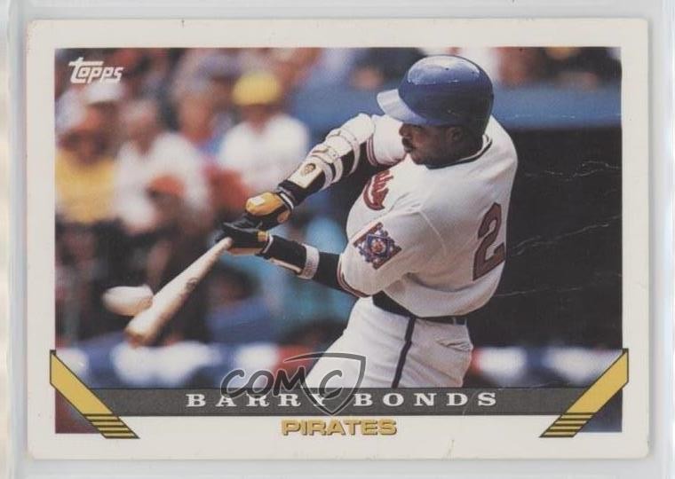 1993 Topps Barry Bonds #2 0u5i