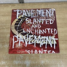 Pavement Slanted And Enchanted LP Vinyl US Rock Record Rare Damaged Condition