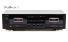 Denon DRW-750A Doppel Kassettendeck schwarz / gewartet 1 Jahr Garantie [1]