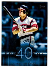 2015 Topps #F40-12 Carlton Fisk Free Agent 40