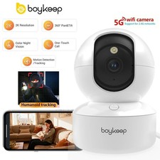 boykeep WIFI Security Camera Dual Band 5GHz/2.4GHz Night Vision-