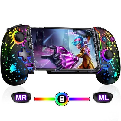 MC300 Wireless Mobile Gaming Controller iPhone Android Phone RGB (Paint)