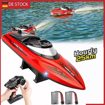 2,4GHz 25 KM/H High Speed RC Boot Ferngesteuertes Rennboot Speedboot Schiff Boat