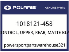 Polaris OEM Part 1018121-458 ARM, CONTROL, UPPER, REAR, MATTE BLACK, LH