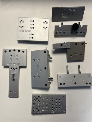 8 Stück ABUS Bohrschablonen-Set FTS206 FTS88 FAS97 Montagehilfe