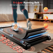 Electric treadmill, home fitness equipment, equipped with remote control and LED 3