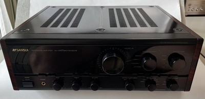Sansui AU-α607 MOS PREMIUM Reference Amplifier Tested Works Japan JP MG01 19.5