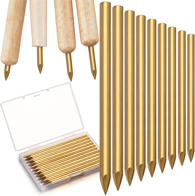 #ad 12 Pack Flint Knapping Tool 3.5 Inch Pure Copper Nails Flint Knapping Tools 3.5quot; $20.59