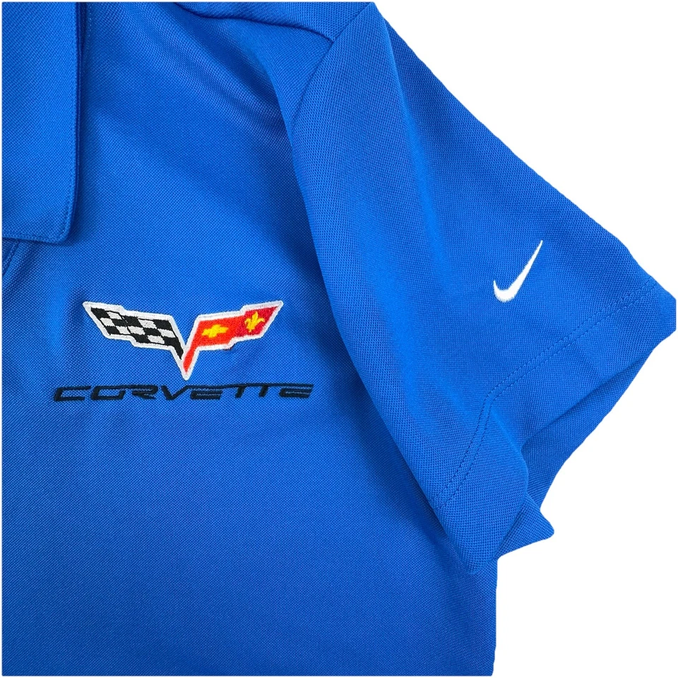 Nike Golf Dri-Fit женщин Polo маленький синий корвет вышитый микро пике - Изображение 3 из 4