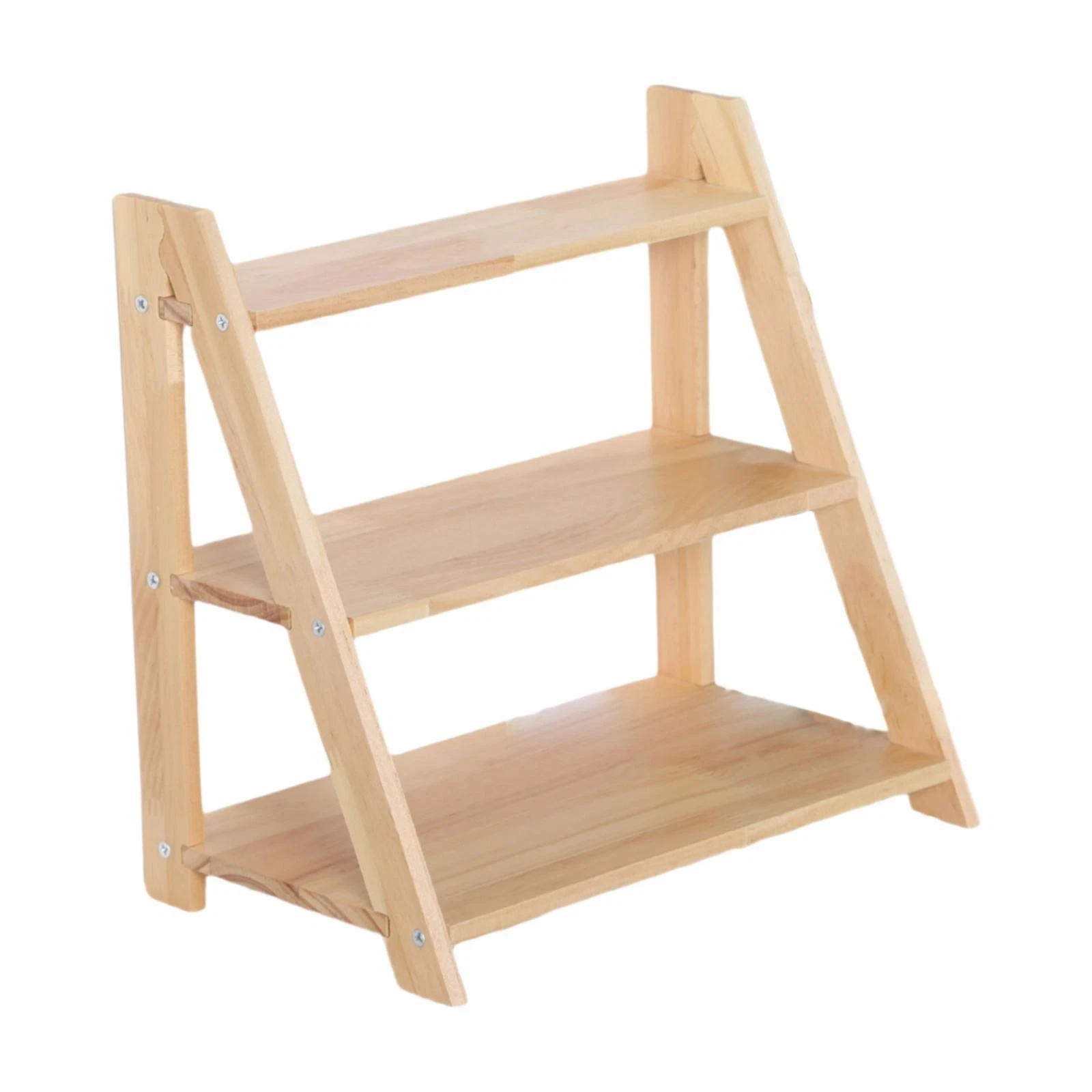 3 Tier Risers for Display Rustic Spices Rack Organizer Perfume Display Stand for