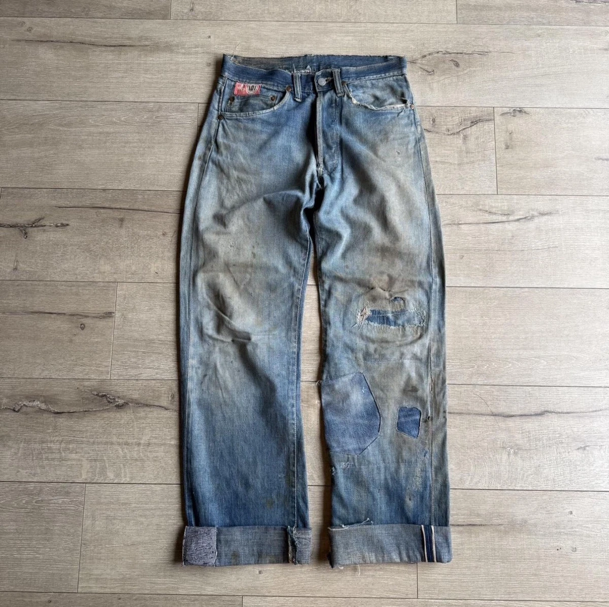 しろくま様 デニム 40黒 1940s Vintage Jeans for Men for sale | eBay