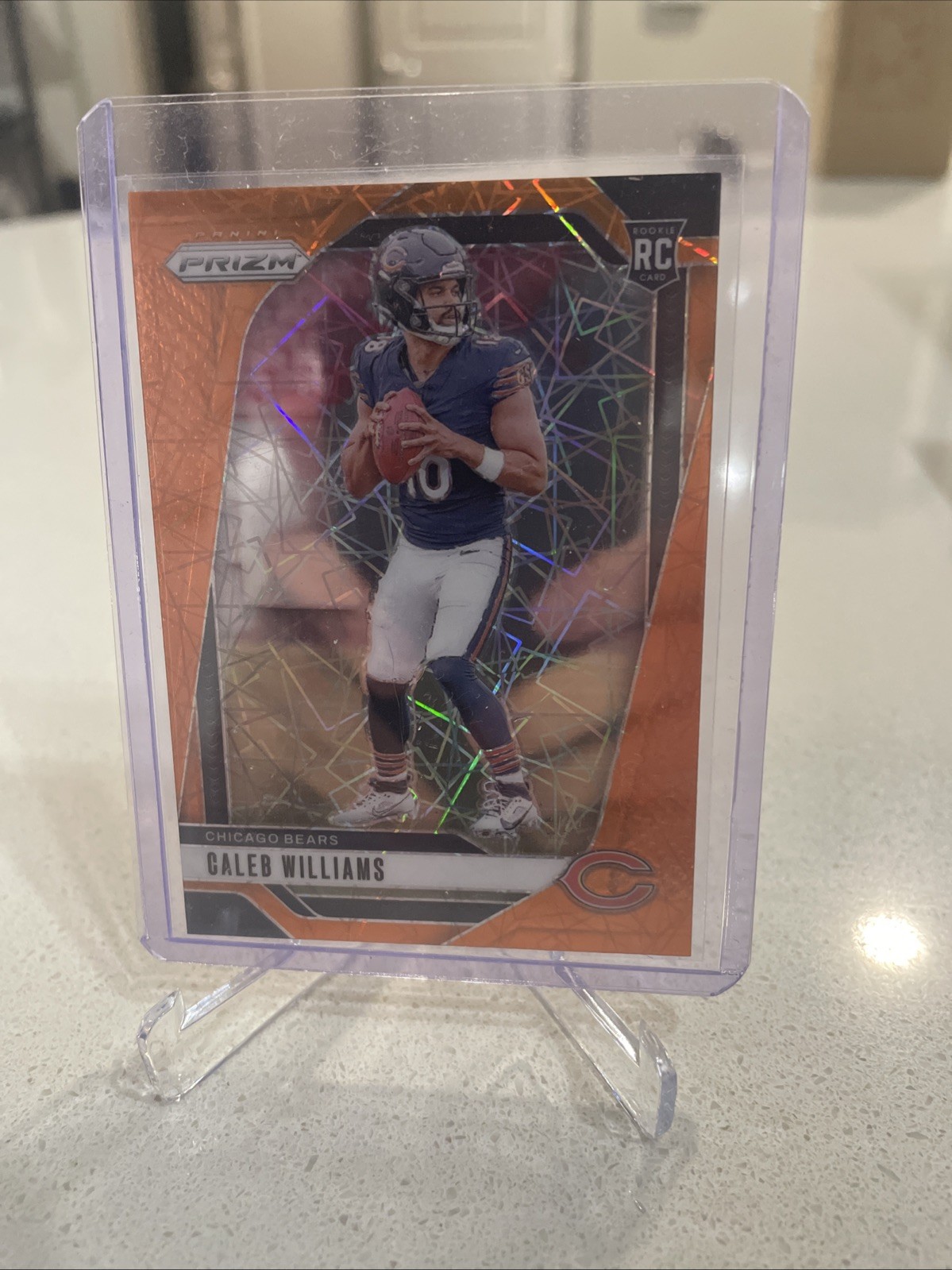 2024 Panini Prizm - Rookies Caleb Williams #301 Lazer Prizm (RC)