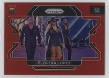 2022 Panini Prizm WWE Red Prizm 235/299 Elektra Lopez #71 0q3