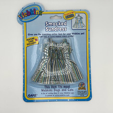 🌞 New Webkinz Smocked Sundress - Unused Code, Pet & Smoke-Free 🌞