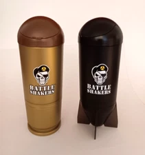 Battle Cocktail Shaker Drink Shakers Missile & Bullet Pirate Set For Bar & Fun