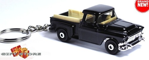 🎁🎁RARE KEYCHAIN 55/56/57 BLACK GMC™ STEPSIDE 3100 CUSTOM Ltd Ed. NICE GIFT🎁🎁 - Picture 5 of 10