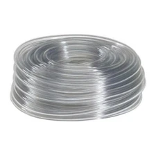 5 Feet of 1/2" I.D. Clear Vinyl Tubing, High Quality Food Safe Tubing