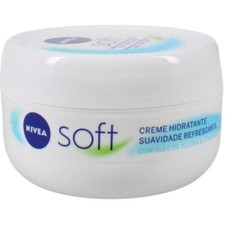 Soft Moisturiser Face Body & Hands Nivea Soft Moisturising Cream 200ml