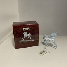Tropp Trail of Painted Ponies Christmas Snow Princess Horse Ornament 2.7  H NIB