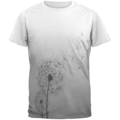 Dandelion Blow Me Funny All Over Mens T Shirt