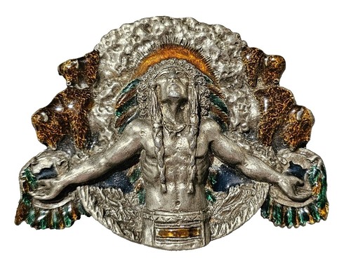 SOUTHWESTERN STYLE/NATIVE AMERICAN CONCHO METAL BELT! | eBay display picture 1