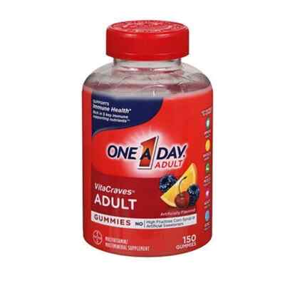One-A-Day VitaCraves Adult Multivitamin Gummies  150 Each By One-A-Day