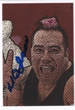 Maximo Signed 2019 Panini Lucha Libre AAA Album Stickers Rookie Card 111 RC CMLL