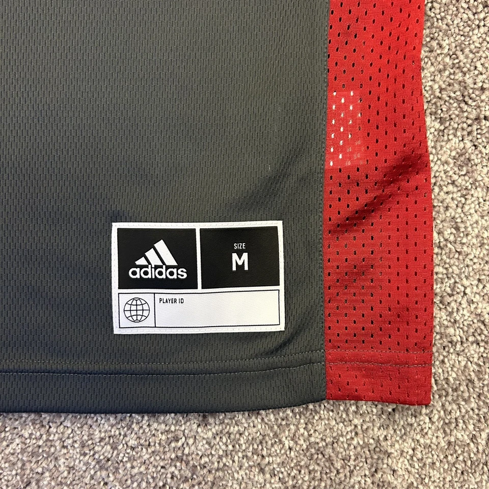 NWT $90 adidas Mens Louisville Cardinals #1 Basketball Jersey Size M - Medium - Image 4 of 4