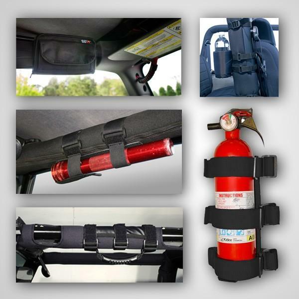 Kit Arceau Intérieur Noir Haute Résistance pour Jeep Wrangler TJ/YJ 76-06