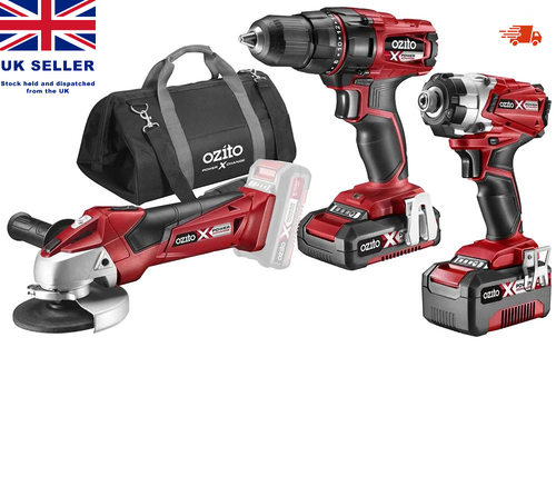 Ozito 18V Cordless Drill Impact Driver 
