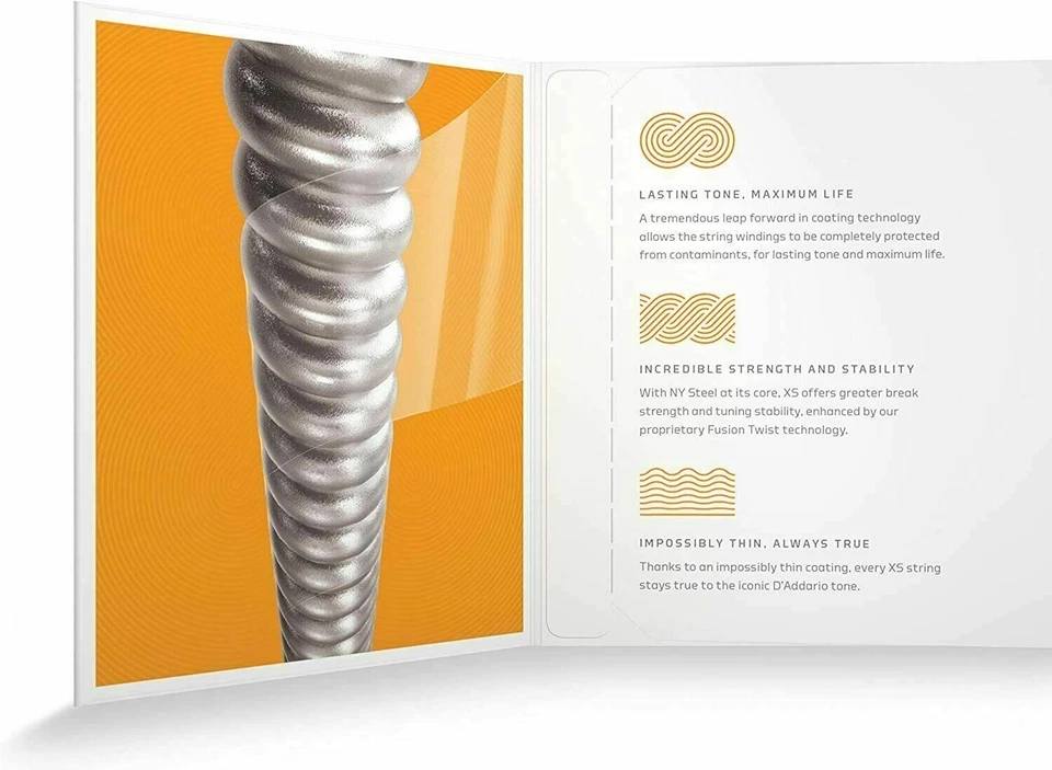 Cuerdas para guitarra eléctrica D'Addario XSE1046 10-46 luz regular, XS recubiertas de níquel Foto 3 de 4