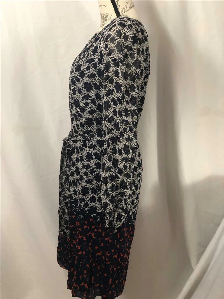 Abito estivo TORY BURCH stampa floreale con manica lunga semi trasparente tg 4