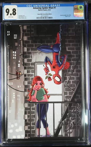 Amazing Spider-Man 1 CGC 9.8 Chrissie Zullo Virgin Variant