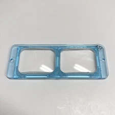 3.5x 4" Glass lens w/screws Plate For Headband Magnifier Optivisors LP-10 DA-10