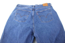 Levi's Premium Ribcage Straight 18W BIG E 38W,29L,13.5Rise,46 Hips Denim Jeans