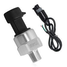 Pressure Sensor Transducer Transmitter 1/8"NPT DC 5V for Water Oil Fuel Gas Air