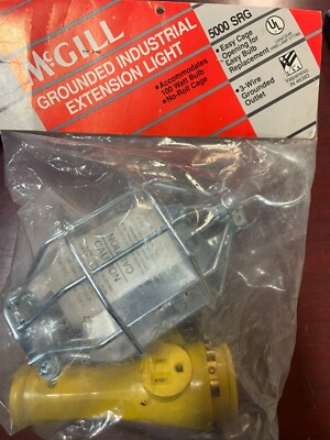 McGill - Grounded Industrial Extension Light - #MCG5000SRG