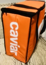 Caviar (Door Dash) Standard & Pizza /book-bag Insulated Food Delivery